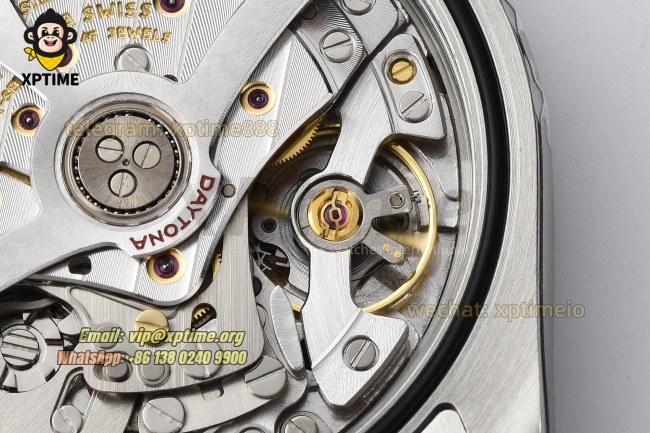 Daytona 126519 40mm VSF Black Gray/Diamond on SS/RU Strap DD4131 Super Clone Daytona 126519 40mm VSF Black Gray/Diamond on SS/RU Strap DD4131 Super Clone