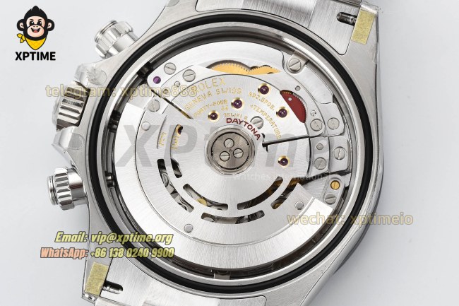 Daytona 116500LN 40mm VSF White/Stick on SS/SS Bracelet DD4130 Super Clone Daytona 116500LN 40mm VSF White/Stick on SS/SS Bracelet DD4130 Super Clone