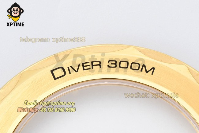 Seamaster 300M 42mm VSF Black/Dot on YG/RU Strap A8801 Seamaster 300M 42mm VSF Black/Dot on YG/RU Strap A8801