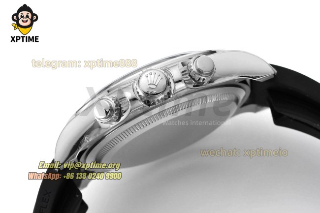 Daytona 126519 40mm VSF Black Gray/Diamond on SS/RU Strap DD4131 Super Clone Daytona 126519 40mm VSF Black Gray/Diamond on SS/RU Strap DD4131 Super Clone