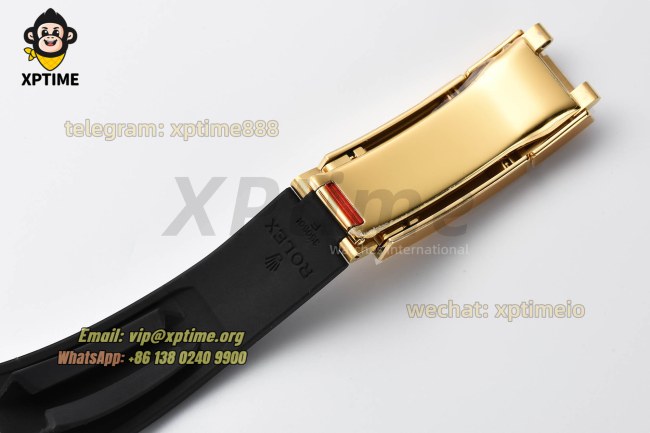 Daytona 126518 40mm VSF YG Black/Stick on YG/RU Strap DD4131 Super Clone Daytona 126518 40mm VSF YG Black/Stick on YG/RU Strap DD4131 Super Clone