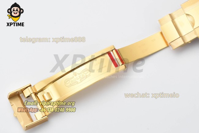 Daytona 126518 40mm VSF YG Black/Stick on YG/RU Strap DD4131 Super Clone Daytona 126518 40mm VSF YG Black/Stick on YG/RU Strap DD4131 Super Clone