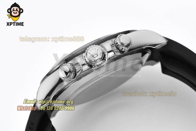 Daytona 116519 40mm VSF Gray Black/Stick on SS/RU Strap DD4130 Super Clone Daytona 116519 40mm VSF Gray Black/Stick on SS/RU Strap DD4130 Super Clone