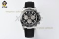 Daytona 126519 40mm VSF Black Gray/Diamond on SS/RU Strap DD4131 Super Clone Daytona 126519 40mm VSF Black Gray/Diamond on SS/RU Strap DD4131 Super Clone