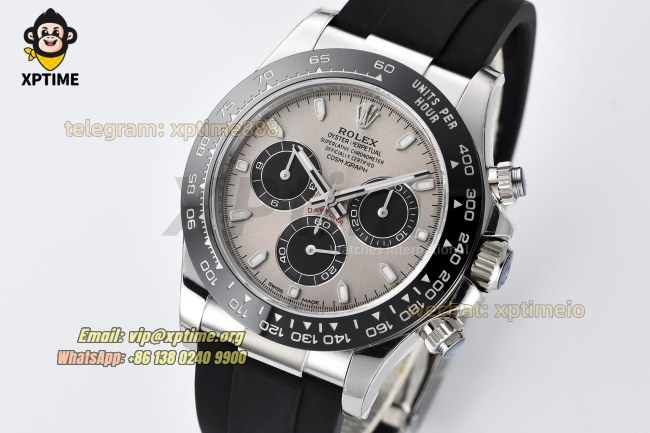 Daytona 116519 40mm VSF Gray Black/Stick on SS/RU Strap DD4130 Super Clone Daytona 116519 40mm VSF Gray Black/Stick on SS/RU Strap DD4130 Super Clone