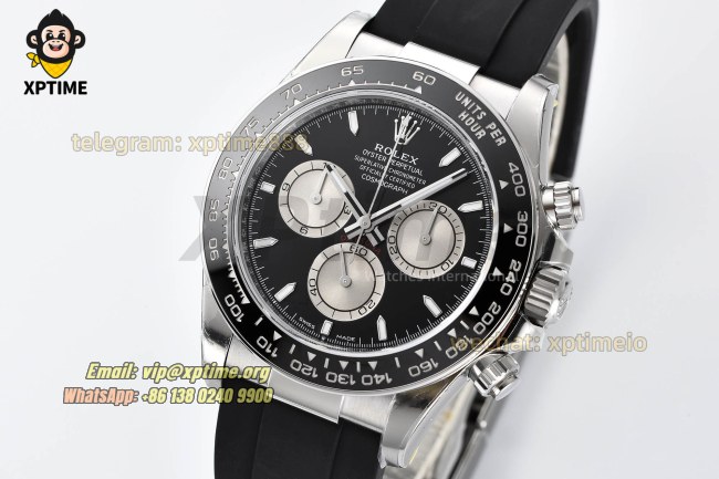 Daytona 126519 40mm VSF Black Gray/Stick on SS/RU Strap DD4131 Super Clone Daytona 126519 40mm VSF Black Gray/Stick on SS/RU Strap DD4131 Super Clone