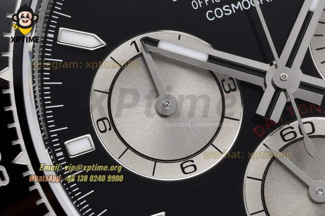 Daytona 126519 40mm VSF Black Gray/Stick on SS/RU Strap DD4131 Super Clone Daytona 126519 40mm VSF Black Gray/Stick on SS/RU Strap DD4131 Super Clone