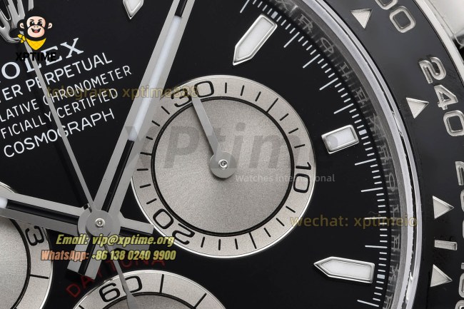 Daytona 126519 40mm VSF Black Gray/Stick on SS/RU Strap DD4131 Super Clone Daytona 126519 40mm VSF Black Gray/Stick on SS/RU Strap DD4131 Super Clone