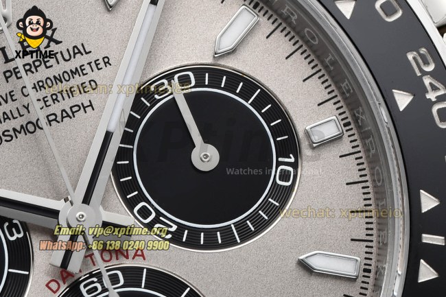 Daytona 126519 40mm VSF Gray Black/Stick on SS/RU Strap DD4131 Super Clone Daytona 126519 40mm VSF Gray Black/Stick on SS/RU Strap DD4131 Super Clone