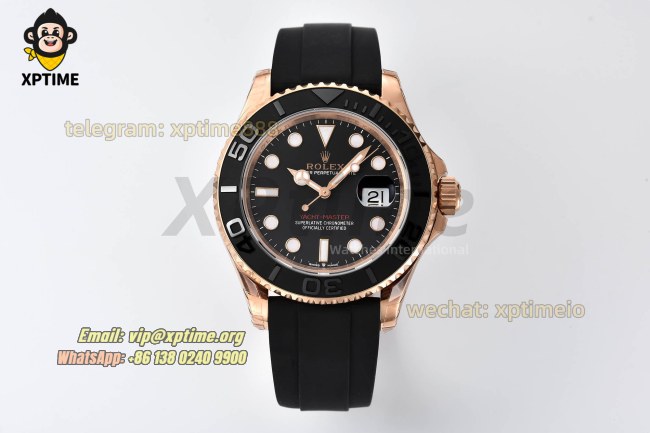 Yacht-Master 126655 40mm VSF Black/Dot on RG/RU VS3235 Super Clone Yacht-Master 126655 40mm VSF Black/Dot on RG/RU VS3235 Super Clone