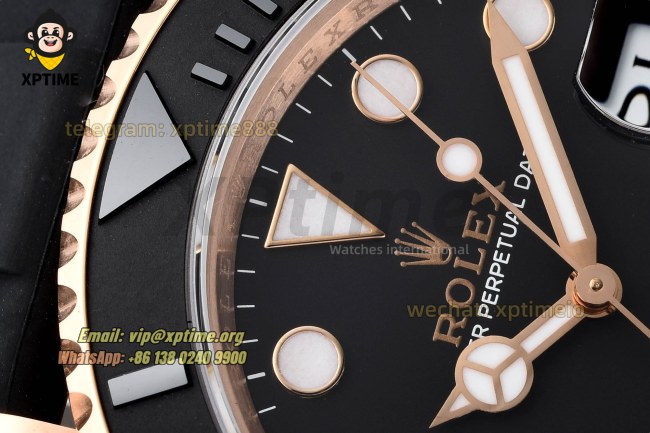 Yacht-Master 126655 40mm VSF Black/Dot on RG/RU VS3235 Super Clone Yacht-Master 126655 40mm VSF Black/Dot on RG/RU VS3235 Super Clone