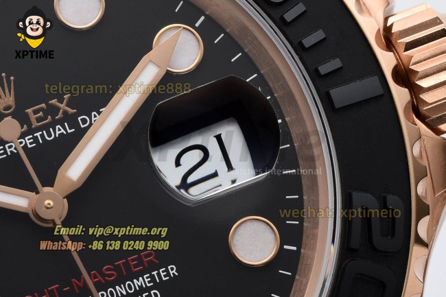 Yacht-Master 126655 40mm VSF Black/Dot on RG/RU VS3235 Super Clone Yacht-Master 126655 40mm VSF Black/Dot on RG/RU VS3235 Super Clone