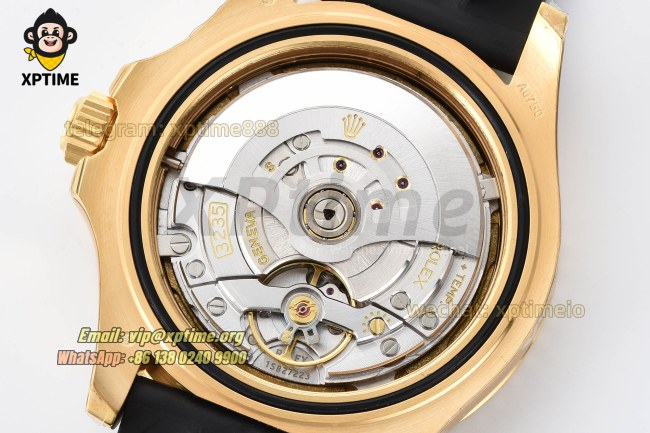 Yacht-Master 226658 42mm VSF Black/Dot on YG/RU VS3235 Super Clone Yacht-Master 226658 42mm VSF Black/Dot on YG/RU VS3235 Super Clone