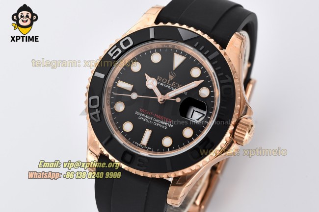 Yacht-Master 116655 40mm VSF Black/Dot on YG/RU VS3135 Super Clone Yacht-Master 116655 40mm VSF Black/Dot on YG/RU VS3135 Super Clone