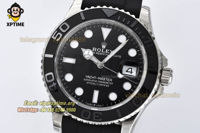 Yacht-Master 226659 42mm VSF Black/Dot on SS/RU VS3235 Super Clone (Weighted) Yacht-Master 226659 42mm VSF Black/Dot on SS/RU VS3235 Super Clone (Weighted)
