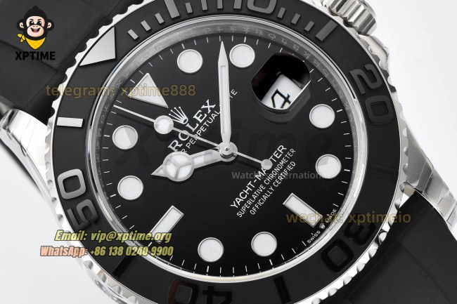Yacht-Master 226659 42mm VSF Black/Dot on SS/RU VS3235 Super Clone (Weighted) Yacht-Master 226659 42mm VSF Black/Dot on SS/RU VS3235 Super Clone (Weighted)