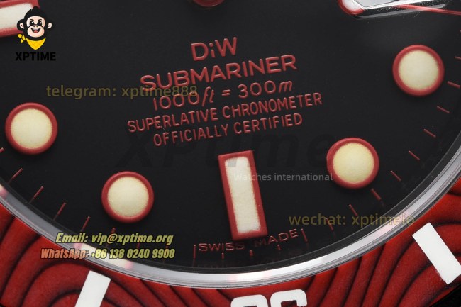Submariner DIW 40mm VSF Red/Dot on FC/NY Strap VS3135 Super Clone Submariner DIW 40mm VSF Red/Dot on FC/NY Strap VS3135 Super Clone
