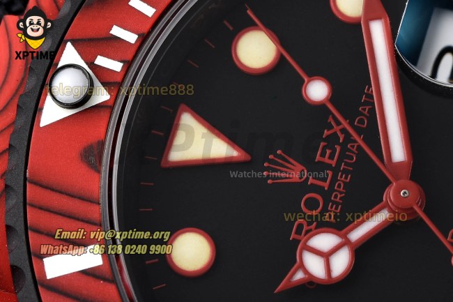 Submariner DIW 40mm VSF Red/Dot on FC/NY Strap VS3135 Super Clone Submariner DIW 40mm VSF Red/Dot on FC/NY Strap VS3135 Super Clone