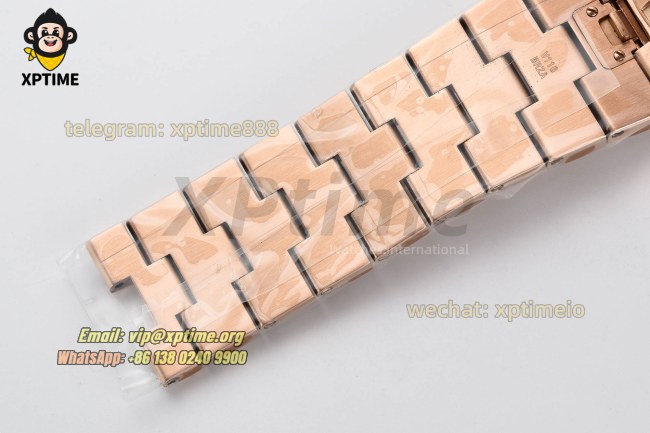 Overseas 4500V 41mm ZF White/Stick on RG/RG Bracelet A5100 Overseas 4500V 41mm ZF White/Stick on RG/RG Bracelet A5100