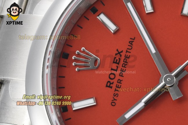 Oyster Perpetual 126000 36mm VSF Red/Stick on SS/SS Bracelet VS3230 Super Clone Oyster Perpetual 126000 36mm VSF Red/Stick on SS/SS Bracelet VS3230 Super Clone