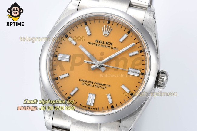 Oyster Perpetual 126000 36mm VSF Yellow/Stick on SS/SS Bracelet VS3230 Super Clone Oyster Perpetual 126000 36mm VSF Yellow/Stick on SS/SS Bracelet VS3230 Super Clone