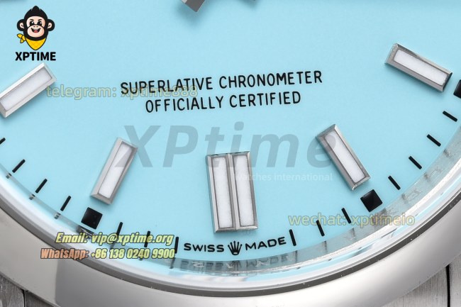Oyster Perpetual 126000 36mm VSF Tiffany Blue/Stick on SS/SS Bracelet VS3230 Super Clone Oyster Perpetual 126000 36mm VSF Tiffany Blue/Stick on SS/SS Bracelet VS3230 Super Clone