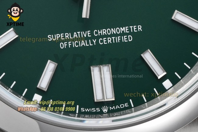 Oyster Perpetual 126000 36mm VSF Green/Stick on SS/SS Bracelet VS3230 Super Clone Oyster Perpetual 126000 36mm VSF Green/Stick on SS/SS Bracelet VS3230 Super Clone