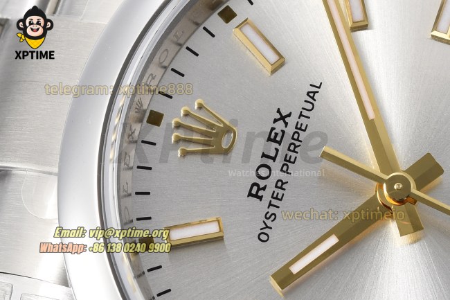 Oyster Perpetual 126000 36mm VSF Silver/Stick on SS/SS Bracelet VS3230 Super Clone Oyster Perpetual 126000 36mm VSF Silver/Stick on SS/SS Bracelet VS3230 Super Clone