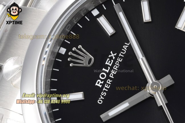 Oyster Perpetual 126000 36mm VSF Black/Stick on SS/SS Bracelet VS3230 Super Clone Oyster Perpetual 126000 36mm VSF Black/Stick on SS/SS Bracelet VS3230 Super Clone