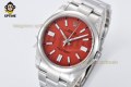 Oyster Perpetual 124300 41mm VSF Red/Stick on SS/SS Bracelet VS3230 Super Clone Oyster Perpetual 124300 41mm VSF Red/Stick on SS/SS Bracelet VS3230 Super Clone