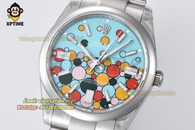 Oyster Perpetual 124300 41mm VSF Celebration/Stick on SS/SS Bracelet VS3230 Super Clone Oyster Perpetual 124300 41mm VSF Celebration/Stick on SS/SS Bracelet VS3230 Super Clone