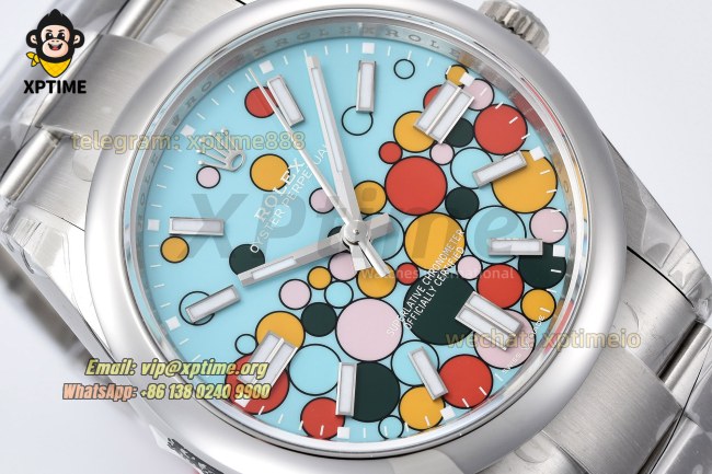 Oyster Perpetual 124300 41mm VSF Celebration/Stick on SS/SS Bracelet VS3230 Super Clone Oyster Perpetual 124300 41mm VSF Celebration/Stick on SS/SS Bracelet VS3230 Super Clone