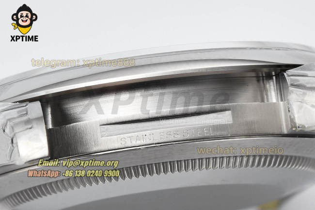 Oyster Perpetual 124300 41mm VSF Yellow/Stick on SS/SS Bracelet VS3230 Super Clone Oyster Perpetual 124300 41mm VSF Yellow/Stick on SS/SS Bracelet VS3230 Super Clone