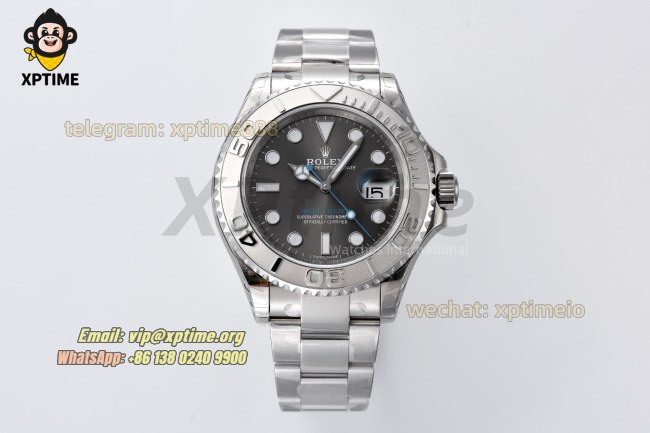 Yacht-Master 116622 40mm VSF Grey/Dot on SS/SS Bracelet VS3135 Super Clone Yacht-Master 116622 40mm VSF Grey/Dot on SS/SS Bracelet VS3135 Super Clone