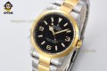 Explorer I 124273 36mm VSF Black/Stick & Numeral on YG/SS Bracelet VS3230 Super Clone Explorer I 124273 36mm VSF Black/Stick & Numeral on YG/SS Bracelet VS3230 Super Clone