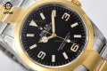 Explorer I 124273 36mm VSF Black/Stick & Numeral on YG/SS Bracelet VS3230 Super Clone Explorer I 124273 36mm VSF Black/Stick & Numeral on YG/SS Bracelet VS3230 Super Clone