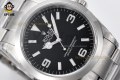 Explorer I 124270 36mm VSF Black/Stick & Numeral on SS/SS Bracelet VS3230 Super Clone Explorer I 124270 36mm VSF Black/Stick & Numeral on SS/SS Bracelet VS3230 Super Clone