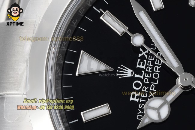 Explorer I 124270 36mm VSF Black/Stick & Numeral on SS/SS Bracelet VS3230 Super Clone Explorer I 124270 36mm VSF Black/Stick & Numeral on SS/SS Bracelet VS3230 Super Clone