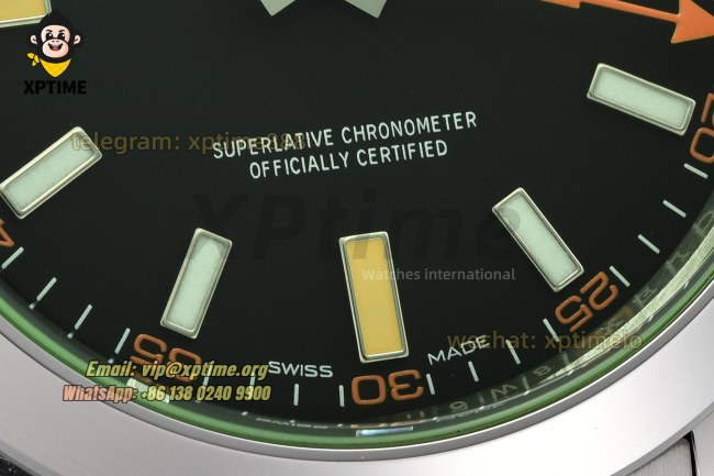 Milgauss 116400GV 40mm VSF Black/Stick on SS/SS Bracelet VS3131 Super Clone Milgauss 116400GV 40mm VSF Black/Stick on SS/SS Bracelet VS3131 Super Clone