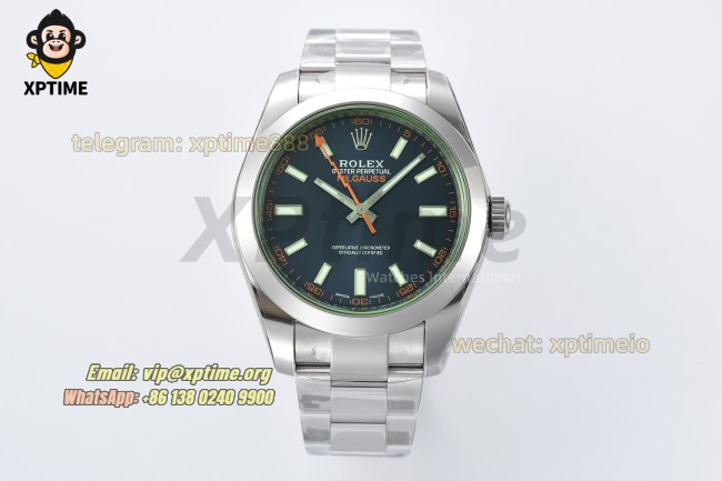 Milgauss 116400GV 40mm VSF Blue/Stick on SS/SS Bracelet VS3131 Super Clone Milgauss 116400GV 40mm VSF Blue/Stick on SS/SS Bracelet VS3131 Super Clone