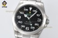 Airking 126900 40mm VSF Black/Numeral on SS Bracelet VS3230 Super Clone Airking 126900 40mm VSF Black/Numeral on SS Bracelet VS3230 Super Clone
