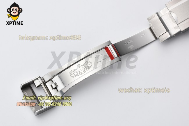 Airking 126900 40mm VSF Black/Numeral on SS Bracelet VS3230 Super Clone Airking 126900 40mm VSF Black/Numeral on SS Bracelet VS3230 Super Clone
