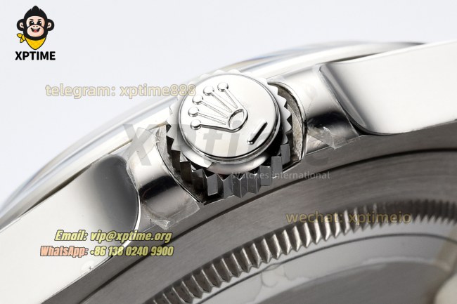 Airking 126900 40mm VSF Black/Numeral on SS Bracelet VS3230 Super Clone Airking 126900 40mm VSF Black/Numeral on SS Bracelet VS3230 Super Clone