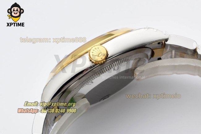 Explorer I 124273 36mm VSF Black/Stick & Numeral on YG/SS Bracelet VS3230 Super Clone Explorer I 124273 36mm VSF Black/Stick & Numeral on YG/SS Bracelet VS3230 Super Clone