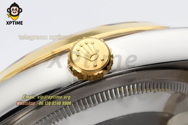 Explorer I 124273 36mm VSF Black/Stick & Numeral on YG/SS Bracelet VS3230 Super Clone Explorer I 124273 36mm VSF Black/Stick & Numeral on YG/SS Bracelet VS3230 Super Clone