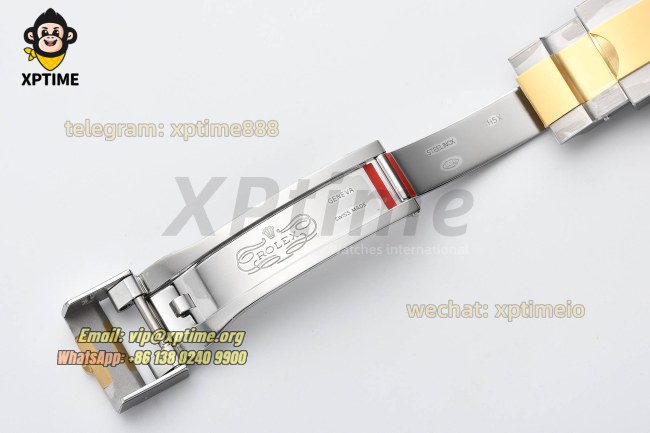 Explorer I 124273 36mm VSF Black/Stick & Numeral on YG/SS Bracelet VS3230 Super Clone Explorer I 124273 36mm VSF Black/Stick & Numeral on YG/SS Bracelet VS3230 Super Clone
