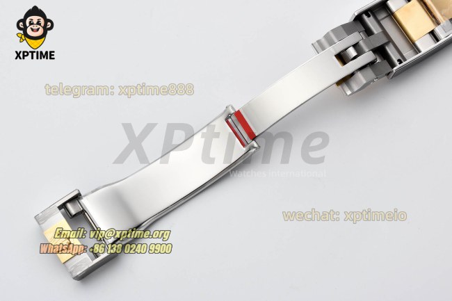 Explorer I 124273 36mm VSF Black/Stick & Numeral on YG/SS Bracelet VS3230 Super Clone Explorer I 124273 36mm VSF Black/Stick & Numeral on YG/SS Bracelet VS3230 Super Clone