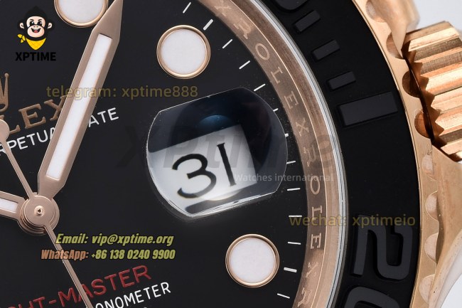 Yacht-Master 126655 40mm Clean Black/Dot on RG/RU SH3235 Yacht-Master 126655 40mm Clean Black/Dot on RG/RU SH3235