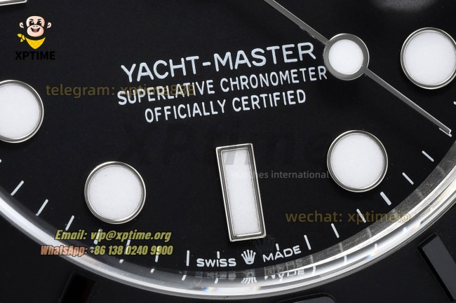 Yacht-Master 226627 42mm CLEAN Black/Dot on SS/SS Bracelet SH3135 Super Clone Yacht-Master 226627 42mm CLEAN Black/Dot on SS/SS Bracelet SH3135 Super Clone