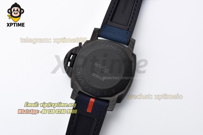 Submersible Luna Rossa PAM1563 42mm VSF Blue/Dot on Carbon/NY Strap P900 Super Clone Submersible Luna Rossa PAM1563 42mm VSF Blue/Dot on Carbon/NY Strap P900 Super Clone